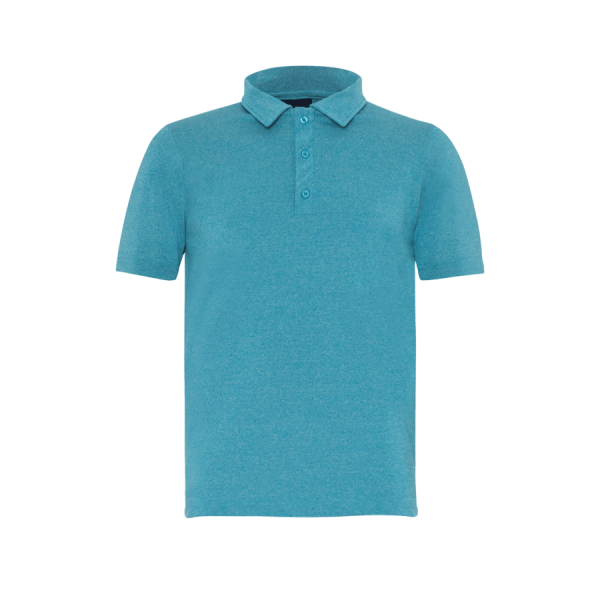 Light Blue Dry Fit Polo Shirt For Men